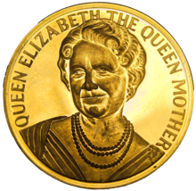 37.8mm 24K GOLD Plated 1980 The Queens 80th Birthday Proof Medallion~Excellent~ - £12.91 GBP