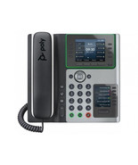 HP 89B54AA#ABA POLY EDGE E400 IP PHONE AND POE-ENABLED WITH POWER SUPPLY US - $284.15