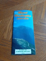 White Mountains, Nh New Hampshire 1976 Mt Washington Auto Road Booklet Brochure - £5.38 GBP