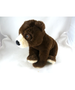 FAO SCHWARZ 10&quot; X 12&quot; Brown Bear Plush, Save The Earth with Embroidered ... - $14.49 CAD