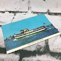 Vintage Postcard Harbor Excursion Boat San Diego  - £4.43 GBP