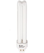 GE 97610 Plug-In Compact Fluorescent Quad Tube Light Bulb - £5.96 GBP
