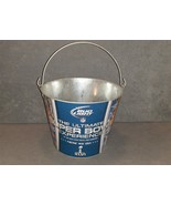 Super Bowl XLVI NFL Bud Light Metal Ice Bucket - $9.00