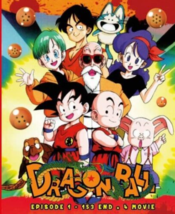 Anime DVD Dragon Ball Vol.1-153 End + 4 Movie English Dubbed  - $69.99