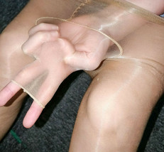 Men 1D Ultra-thin Shiny GlossyPantyhose Nylon Stocking Tights Sheath Underwear - £5.05 GBP