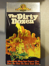 Vintage The Dirty Dozen VHS Video Movie MGM Charles Bronson Lee Marvin B... - £10.08 GBP