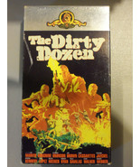 Vintage The Dirty Dozen VHS Video Movie MGM Charles Bronson Lee Marvin B... - $240.16 MXN