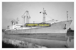 mc0889 - East German Cargo Ship - Schwarzburg , built 1968 - photograph 6x4 - £2.19 GBP