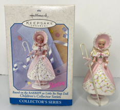 1998  Hallmark Keepsake Ornament  Barbie as Little Bo Peep Doll SKU U122 - £11.78 GBP