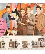 1958 Kodak Cameras Ozzie And Harriet TV Show Advertisement Photography D... - $29.99