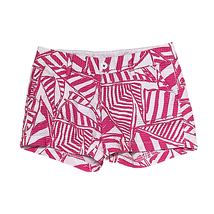 Lilly Pulitzer Womens The Callahan Short Size 0 Pink White Floral 5&quot; Inseam - $24.18