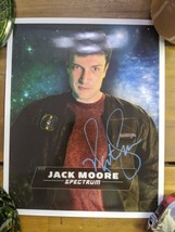 *Signed* Con Man Jack Moore Spectrum Nathan Phillion Photo Print 8&quot; X 10&quot; - £31.35 GBP