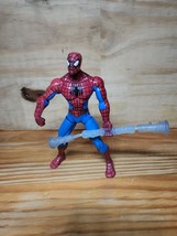 SPIDERMAN MARVEL 6&quot; ACTION FIGURE 2010 HASBRO SQUEEZE LEGS &amp; HAND MOVES - $9.01
