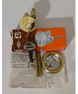 ILCO UNICAN 605-04-41 13154 Mortise Cylinder 1-1/8 Inch Brass NEW - $20.35 CAD