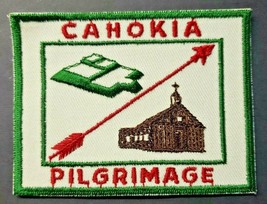 1960&#39;s B.S.A  Boy Scout of America Patch Cahokia Pilgrimage 4&quot; x 3&quot; PB11 - £19.92 GBP