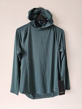 Nwt Lululemon Grnj Green Drysense Ls Pullover Hoodie Men&#39;s Large - £95.06 GBP