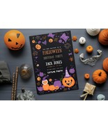 Fun Halloween Birthday Invite - $6.82 CAD