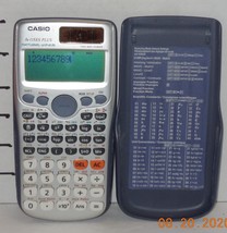 Casio fx-115ES Plus Natural V.P.A.M. Scientific Calculator w/Cover - £11.62 GBP