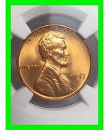 Wheat Penny 1947-S Lincoln Wheat Cent NGC MS 67 RD - Very High Grade - £239.09 GBP