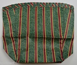 Longaberger 1998 Glad Tidings Basket Liner Imperial Stripe Collectible Accessory - £12.91 GBP