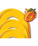 Cardstock Quilling Strips On-edge 300 Strips Buttercup X05 1 mm/3 mm/5 mm - $5.82