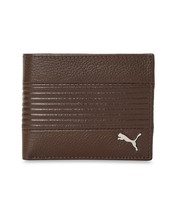 Cartera Puma Legacy de cuero genuino - marrón espresso clásico | envío e... - $84.14