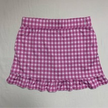 Izod Pink Plaid Golf Tennis Skirt Skort Women&#39;s Medium  Activewear Athle... - $40.59
