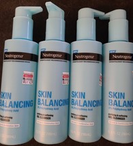 4 Neutrogena Cleanser Skin Balancing Purifying &amp; Softening Gel Cleanser ... - £26.93 GBP