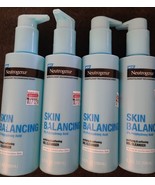 4 Neutrogena Cleanser Skin Balancing Purifying &amp; Softening Gel Cleanser ... - $35.25