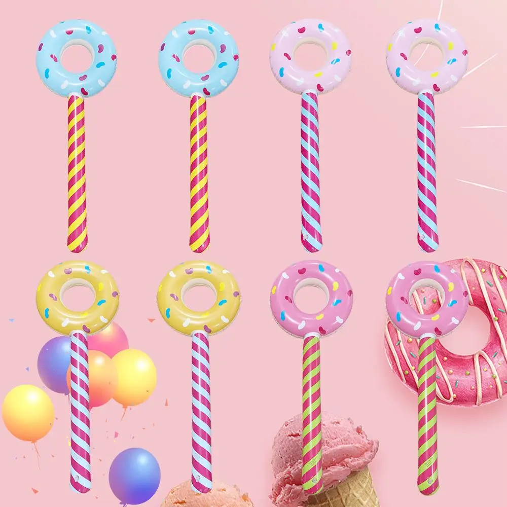 Ndy themed lollipop candyland inflatable candy balloons lollipop stick inflatable donut thumb200