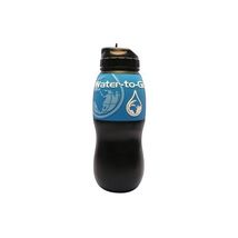 Water to Go Bottle Black/Bright Blue 75cl  - $115.00