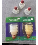 Vintage New Badminton Birdies Shuttlecocks Lot Of 9 Rubber Tips Made In ... - €16,89 EUR