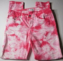 Aeropostale Ashley Ultra Skinny Pink Tye Dye Jeans Women&#39;s SZ 9/10 Regular  - £23.58 GBP