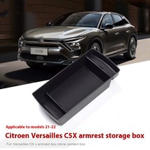 Automobile Armrest Box Cover Storage Box Interior Decoration - £18.59 GBP