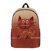 Students Neko Atsume Cat 3D Print Backpacks Kids Cartoon Anime School Bags Unise - £35.20 GBP