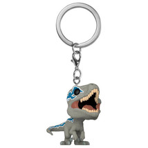 Jurassic World 3 Dominion Velociraptor Blue Pop! Keychain - £14.92 GBP