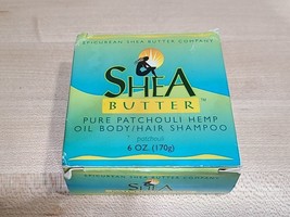 Epicurean Shea Butter Co. Soap Brick Pure Patchouli Hemp Oil Body Hair Shampoo - £10.02 GBP