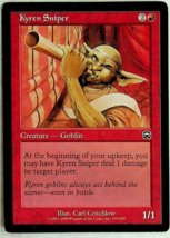 Kyren Sniper - Mercadian Masques - 1999 - Magic the Gathering - £1.44 GBP