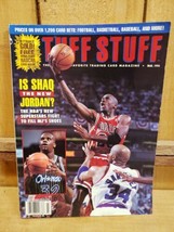 Tuff Stuff Magazine March 1994 Is SHAQ the New Jordan? Jordan, Shaq &amp; Barkley  - £15.81 GBP
