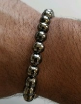 Meditation praying steel black beads hindu budh sikh singh kaur simarana kara j4 - £9.46 GBP
