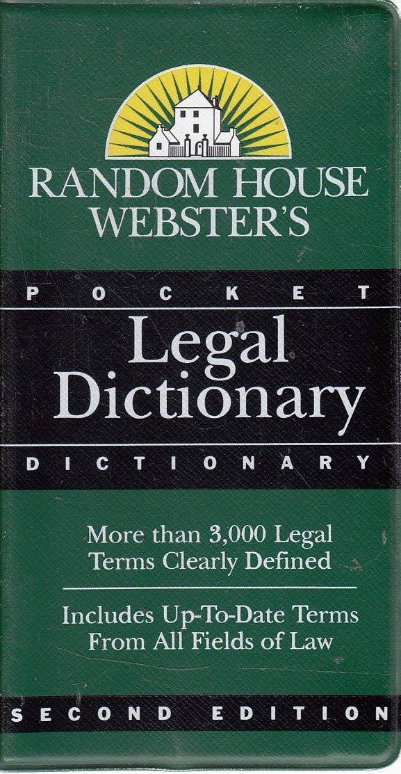 Webster&#39;s Legal Dictionary [Paperback] Webster - $2.99