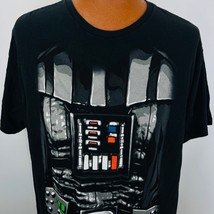Disney Star Wars XL Darth Vader Chest Control Panel Belt T Shirt - £23.83 GBP
