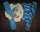 Sonic the Hedgehog Boys Pajamas Set Size 10 - £10.38 GBP