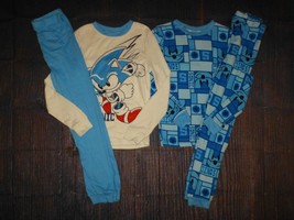 Sonic the Hedgehog Boys Pajamas Set Size 10 - £10.35 GBP