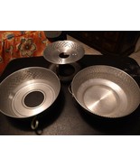 Vintage Nasco Italy 3 Pc Hammered Aluminum Casserole Dish / Cooking piec... - €22,46 EUR