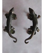 Lizard Brass Door Handle 5.5&quot; - Nepal - £39.32 GBP