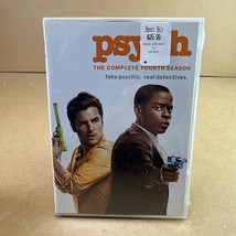 Psych The Complete Fourth Season DVD James Roday NEW - £9.39 GBP