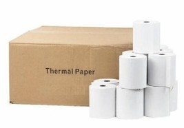 Thermal Paper Rolls, 3-1/8&quot; x 225&#39; - Per Roll - 5+ Rolls, 10+ Rolls or 50+ Rolls - £1.12 GBP