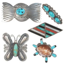 Vintage Native American Sterling Hatpin collection - £294.27 GBP