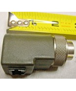 Odd CAT5 6 Ethernet cable Connector Adapter to 5Gold pins keyed 5/8&quot; scr... - $3.32